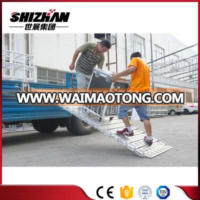 Lightweight aluminum portable wheelchair ramp/portable car ramp